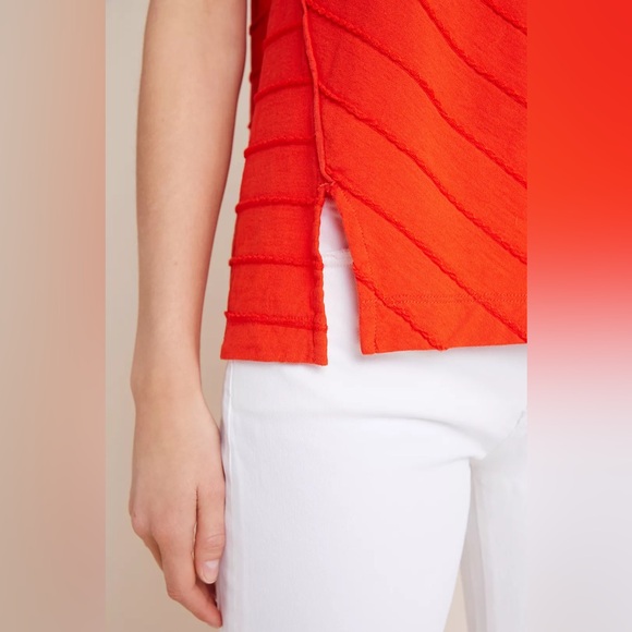 Anthropologie Maura Tank Orange - Size M Medium - Picture 4 of 11